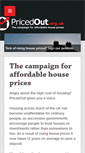 Mobile Screenshot of pricedout.org.uk